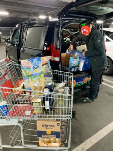コストコ購入品。食料やコロナビールなど