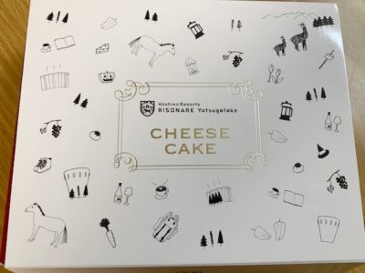 限定のチーズケーキ 1080円(税込み)