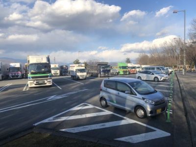 小型車の駐車スペース