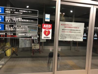 閉館